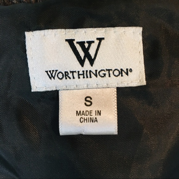 Worthington S Faux Fur Vest Open Front Evening - Picture 8 of 8